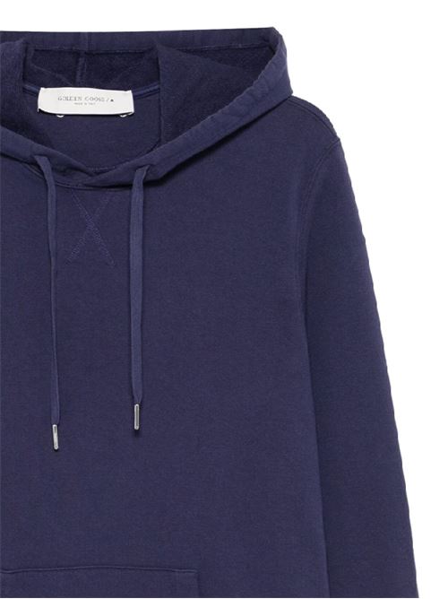 Navy blue cotton sweatshirt Golden Goose | GMP01224P00163650878